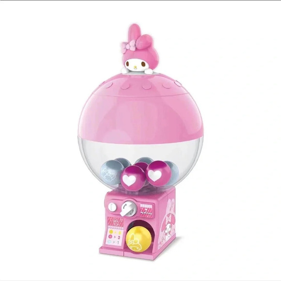 Sanrio My Melody Gachappon Gumball Machine Style Toy - Picture 2 of 6